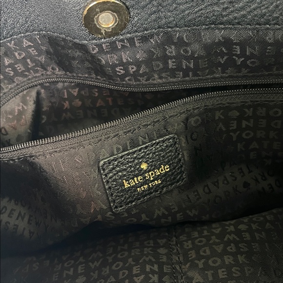 Kate Spade Black pebble leather purse - Picture 6 of 13